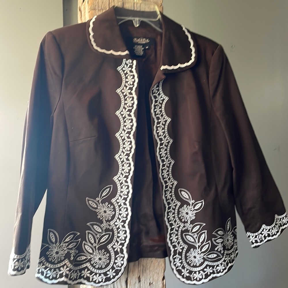Peck & Peck Open Blazer